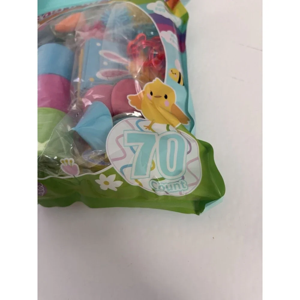 Lot Of 3 Bags 70 PCS Easter Egg Fillers Party Favors Kids Basket Stuffers New